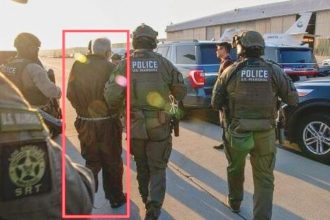 ‘Sorrounded by US Marshals & NIA sleuths’: First photos of Rana being handed over to India in US