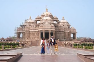 Vice President of United States visits Swaminarayan Akshardham