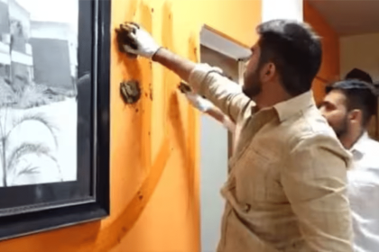 Cow dung on classroom walls: DUSU chief defaces principal’s office