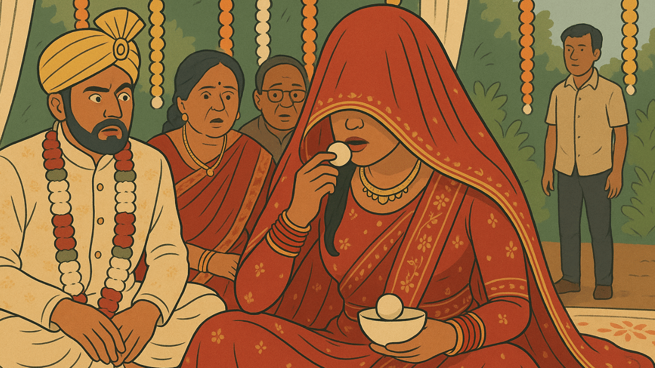 ‘I’ll return after washing my hands’: Bride eats rasgulla at wedding mandap in Bihar, elopes with lover