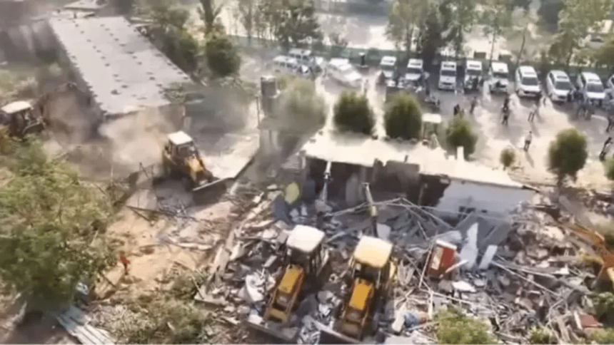 Ahmedabad’s ‘Mini Bangladesh’ faces massive demolition over encroachments, 2,000 illegal structures near Chandola Lake removed