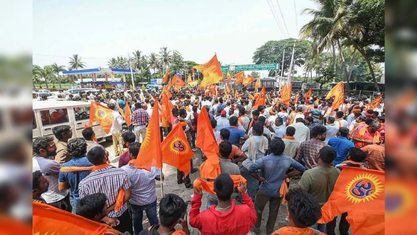 VHP to hold statewide protests against Karnataka govt’s 4% Muslim quota
