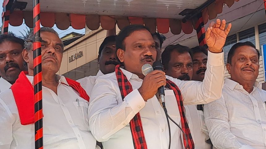 ‘No Hindu symbols for DMK cadre’ DMK MP A Raja sparks row over religious marks