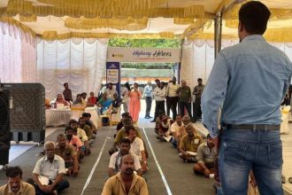 TV9 Network’s ‘Highway Heroes’ campaign reaches Chennai: Mental health and financial support discussed with truck drivers