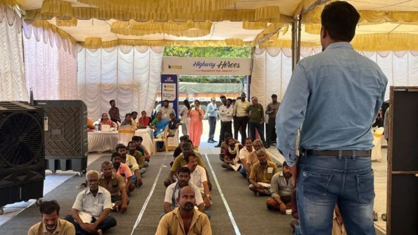 TV9 Network’s ‘Highway Heroes’ campaign reaches Chennai: Mental health and financial support discussed with truck drivers