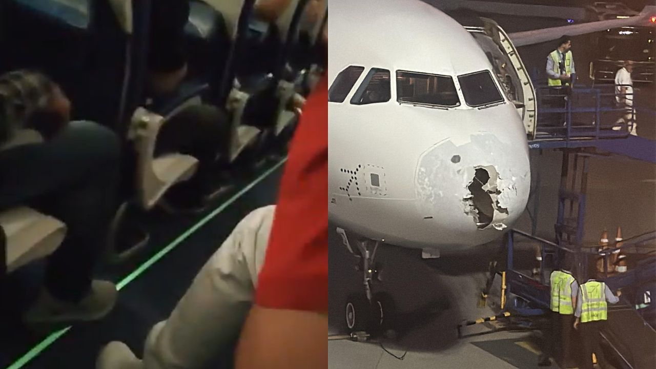 IndiGo flight faces mid-air hailstorm, lands safely in Srinagar; no injuries reported, aircraft under inspection: Airline