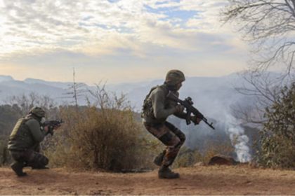 Encounter underway between security forces and terrorists in Jammu & Kashmir’s Shopian