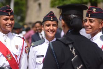 History marches on: 17 first women officers join NDA Passing Out Parade over with 300 male cadets