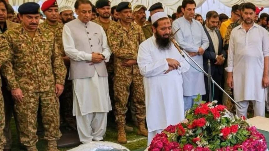 India calls out Pakistan for LeT terrorist leading funeral; DG ISPR defends him, gets fact-checked