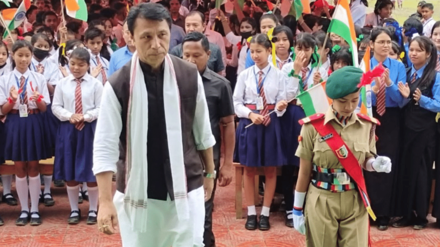 BJP leader Thokchom Radheshyam Singh claims 44 MLAs ready to form government in Manipur