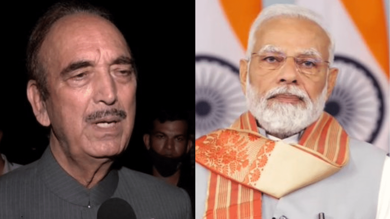 PM Modi checks on Ghulam Nabi Azad’s health, wishes him speedy recovery PM Modi checks on Ghulam Nabi Azad’s health, wishes him speedy recovery