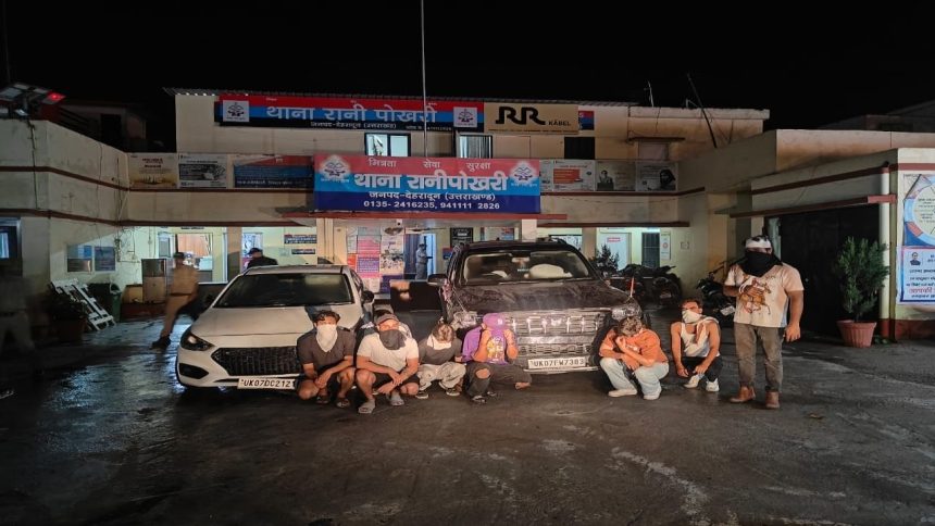 Uttarakhand: Nine youths involved in public brawl over vehicle collision arrested by Dehradun police, seized two cars