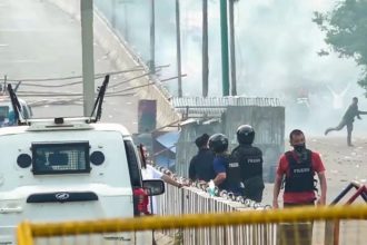 Clashes erupt in Imphal over removal of ‘Manipur’ from state bus; five injured