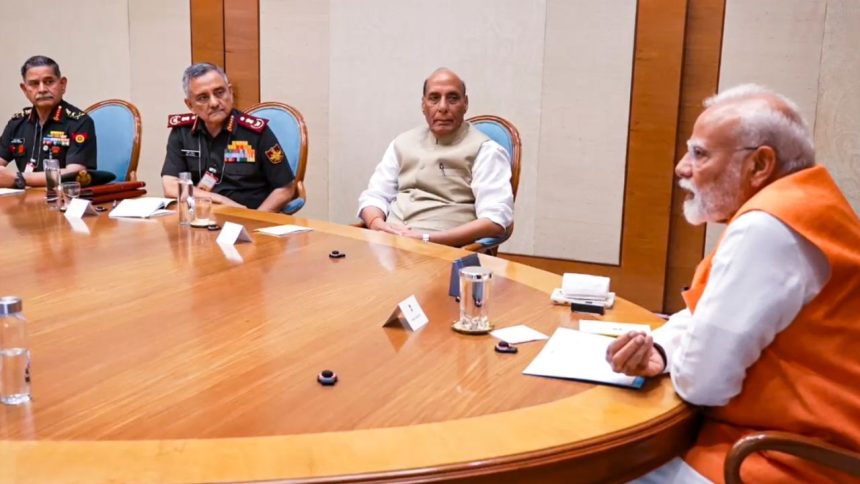 PM Modi meets defence chiefs after Pakistan drone attack escalation