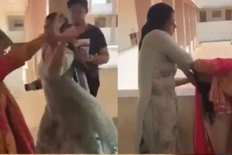 Massive fight erupts between Principal and librarian in Madhya Pradesh school, video goes viral