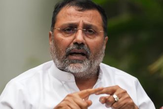 SC refuses to entertain plea seeking contempt action against BJP MP Nishikant Dubey