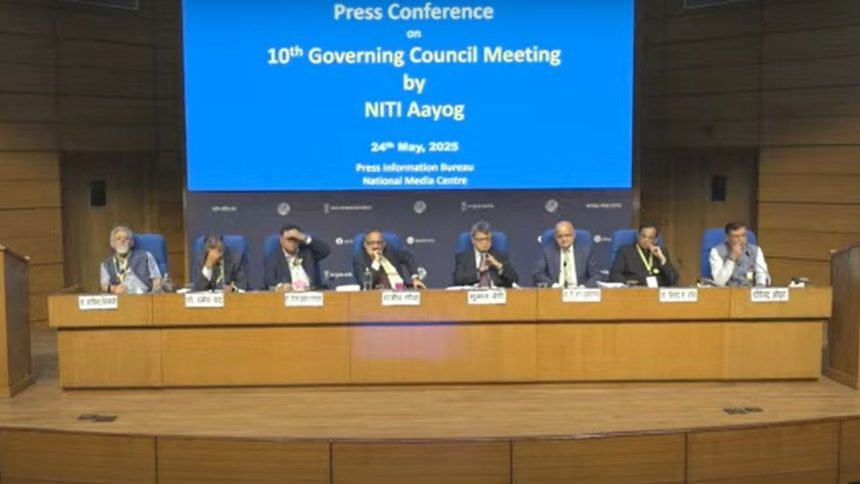 States united behind Operation Sindoor at NITI meet: CEO BVR Subrahmanyam