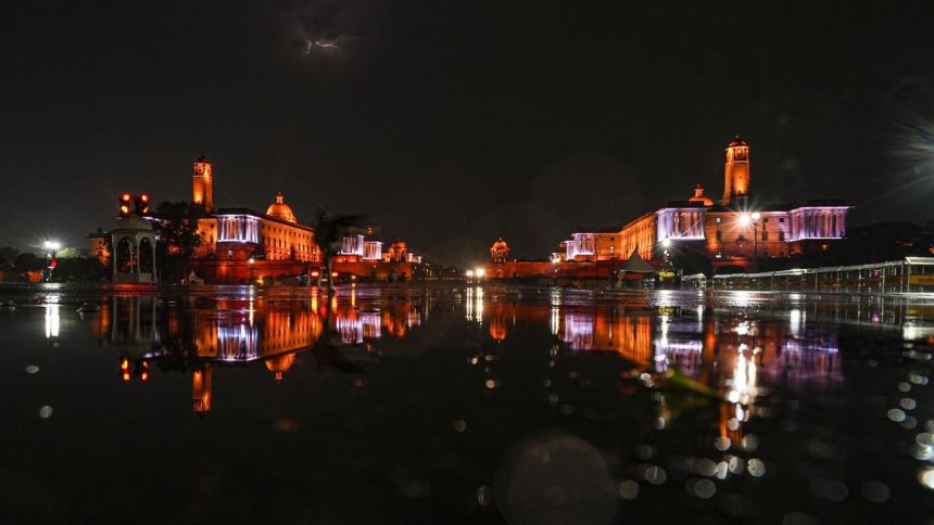 Two die, 11 injured in Delhi rain fury, normal life disrupted; orange alert issued for today