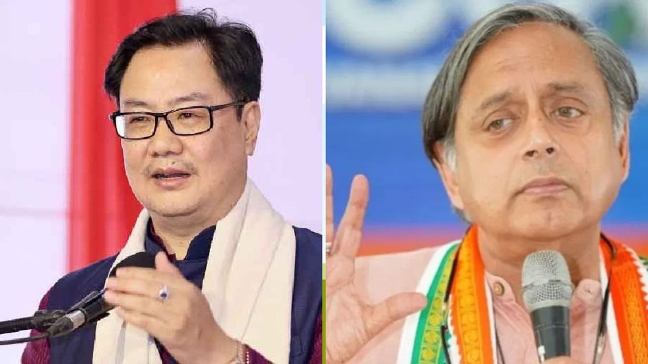 ‘There’s limit to political desperation’: Kiren Rijiju slams Congress’ stance, backs Shashi Tharoor