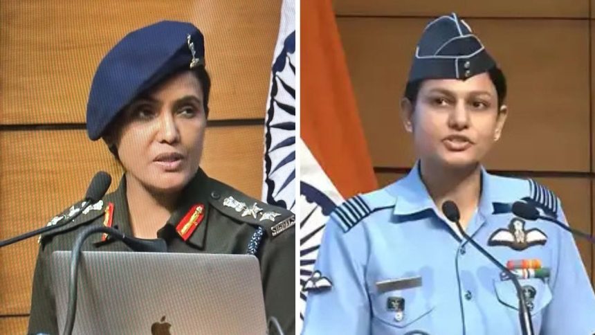 Operation Sindoor: Meet Col Sophia Qureshi and Wg Cdr Vyomika Singh, women officers at media brief