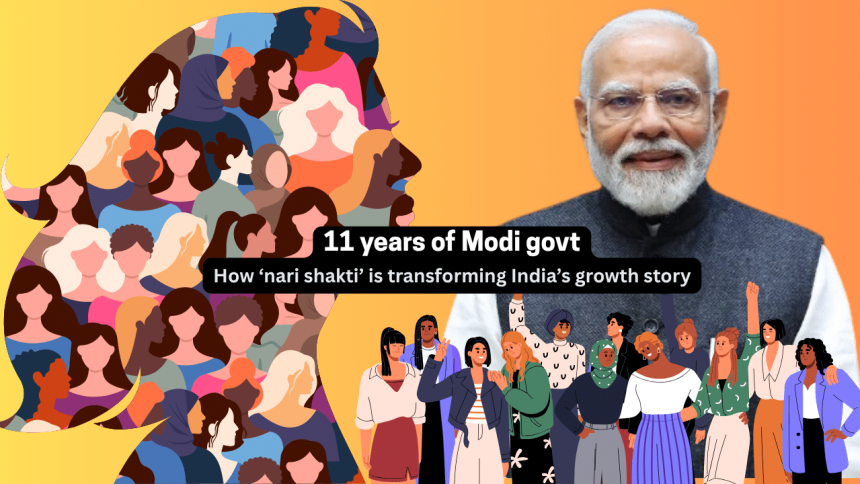 11 years of Modi govt: How ‘nari shakti’ is transforming India’s growth story