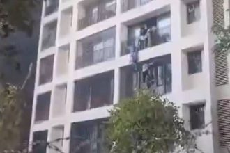 Watch: Dramatic escape of students from burning medical college at Air India crash site