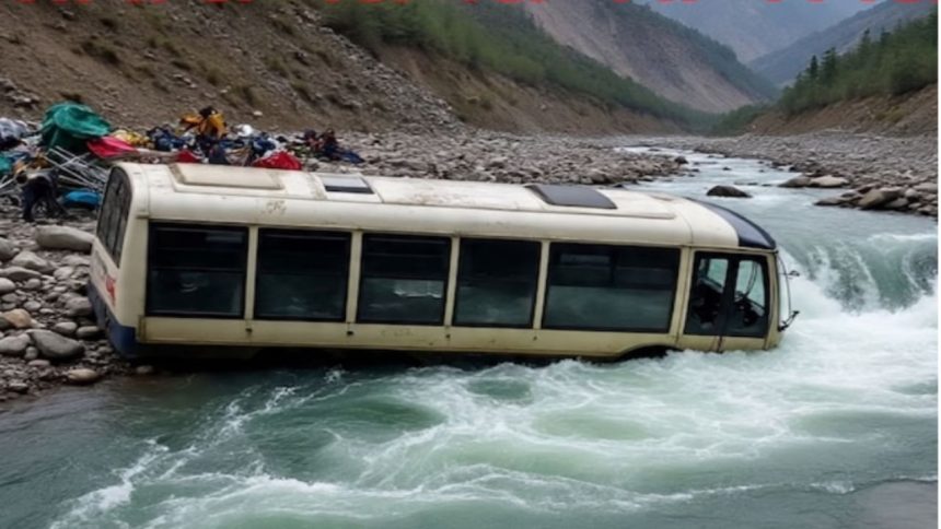 Breaking: Tempo-Traveller Falls Into River Near Gholthir on Badrinath Highway, 3 Thrown Out, Rescue Operations Underway