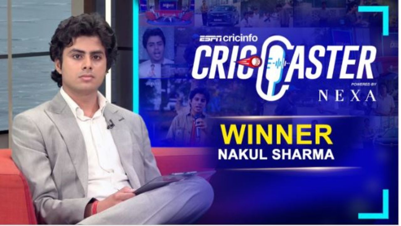 ESPNcricinfo names winner of inaugural CricCaster powered by Nexa