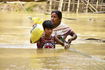 Bihar’s Nalanda faces flood threat as Falgu River swells, water enters homes and streets