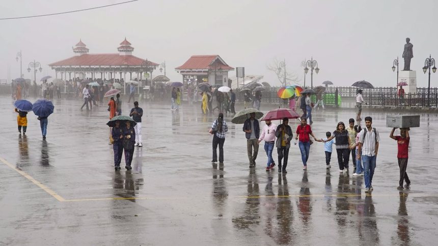 Himachal Pradesh weather: Red alert for heavy rain in Kangra, Mandi, 2 other districts; schools shut