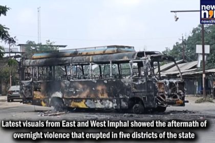 Manipur: Protestors threaten to self emulate; pours petrol on themselves