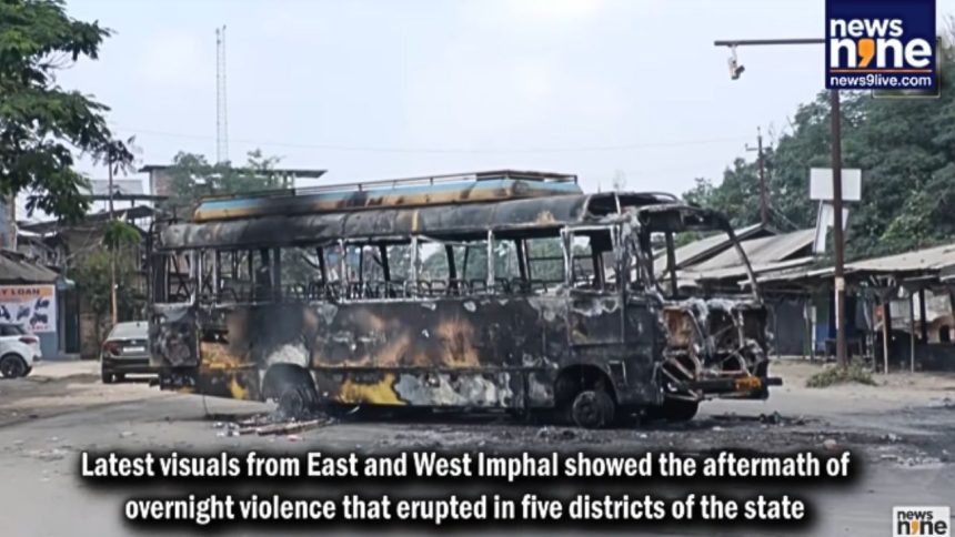 Manipur: Protestors threaten to self emulate; pours petrol on themselves