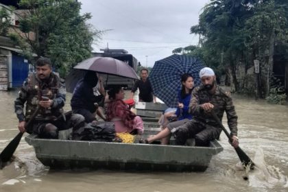 Northeast India receives heavy rains, Manipur floods damages over 3,000 houses