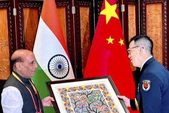 Rajnath meets Chinese counterpart; stresses avoiding new complexities in ties