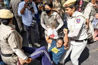 Delhi police detain student activists marching towards Israel embassy; AISA condemns