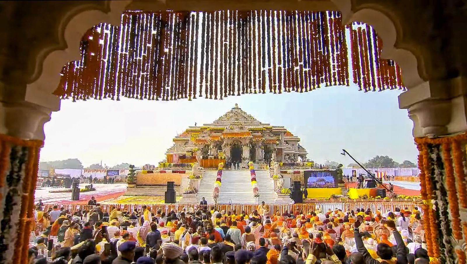 Ayodhya gears up for the second phase of Ram Mandir consecration; CM Yogi Adityanath to attend major ceremonies Ayodhya gears up for the second phase of Ram Mandir consecration; CM Yogi Adityanath to attend major ceremonies