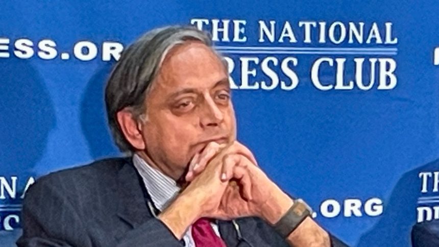 There will be no talks with a gun pointed at our head: Shashi Tharoor on talks with Pakistan