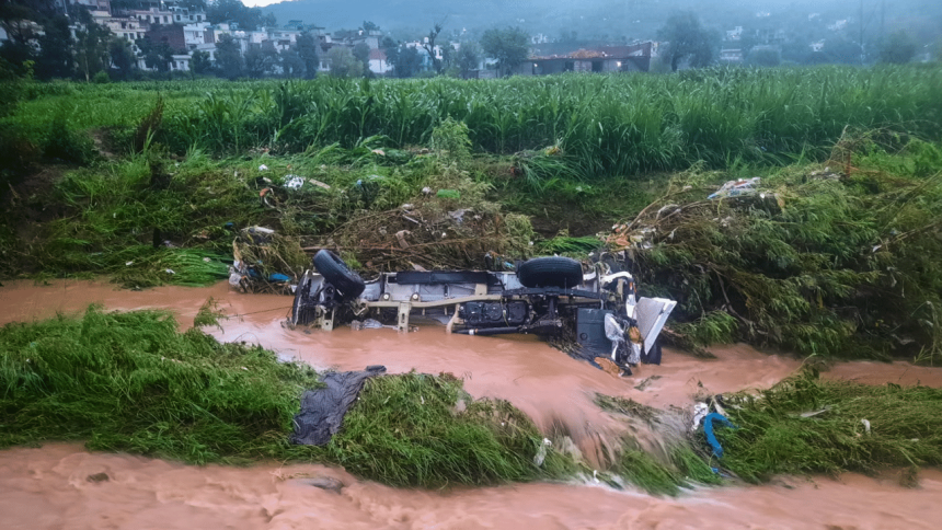 Two children die in flash floods in Rajouri, one rescued