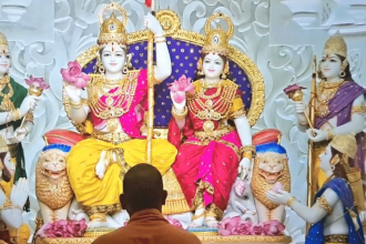 Yogi Adityanath leads Pran Pratishtha ceremony of Ram Darbar in Ayodhya 3 Yogi Adityanath leads Pran Pratishtha ceremony of Ram Darbar in Ayodhya