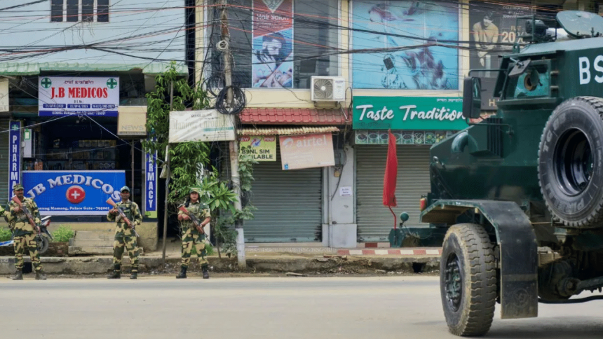 Internet and mobile data services suspended for 5 days in 5 Manipur districts; total curfew imposed in Bishnupur
