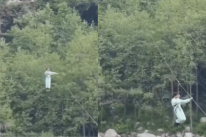 Watch: 12-year-old girl falls from zipline in Manali, suffers serious injuries
