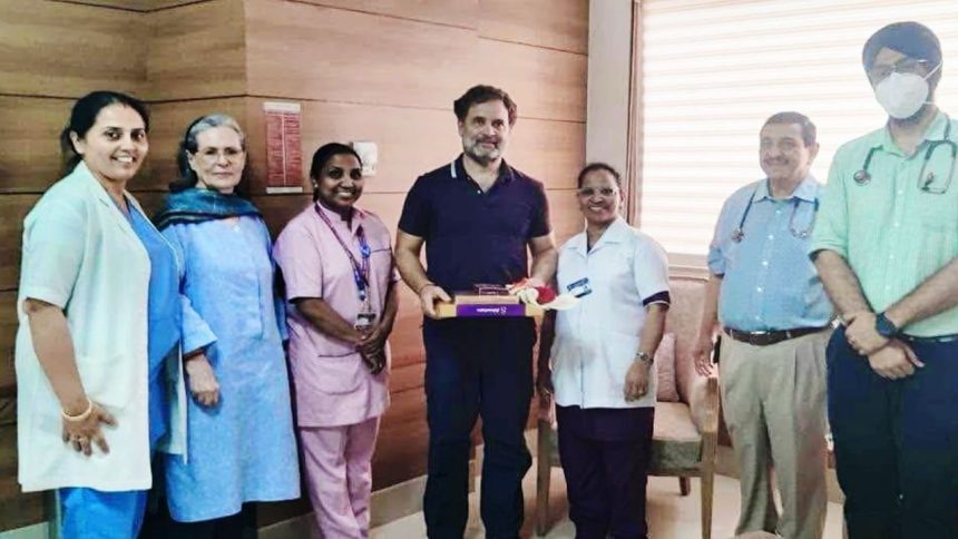 Sonia Gandhi discharged from hospital after 4-day treatment