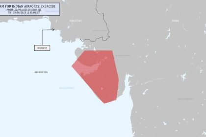 IAF issues NOTAM for major air exercise near Pakistan border and Arabian Sea on June 20