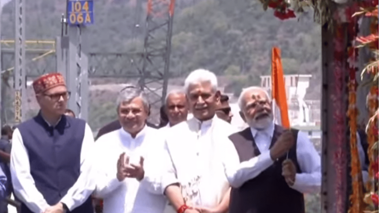 PM Modi inaugurates world’s highest railway bridge Chenab during first Jammu & Kashmir visit post-Pahalgam attack