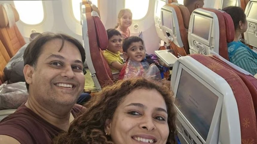 Ahmedabad plane crash: Doctor family on way to London to begin new life clicked selfie before tragedy