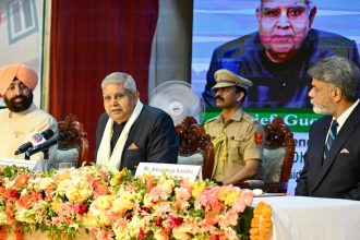 Don’t have a narrow goal, have a goal for society, nation: VP Jagdeep Dhankhar at Uttarakhand college event