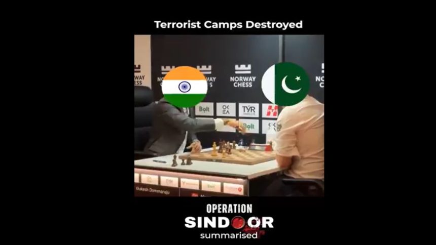 ‘Checkmate’: BJP’s new Operation Sindoor message takes inspiration from D Gukesh’s moment of victory