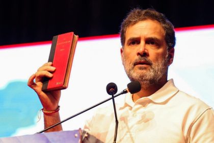 BJP slams Rahul Gandhi for ‘Narender surrender’ jibe, calls him ‘Pakistani propaganda leader’