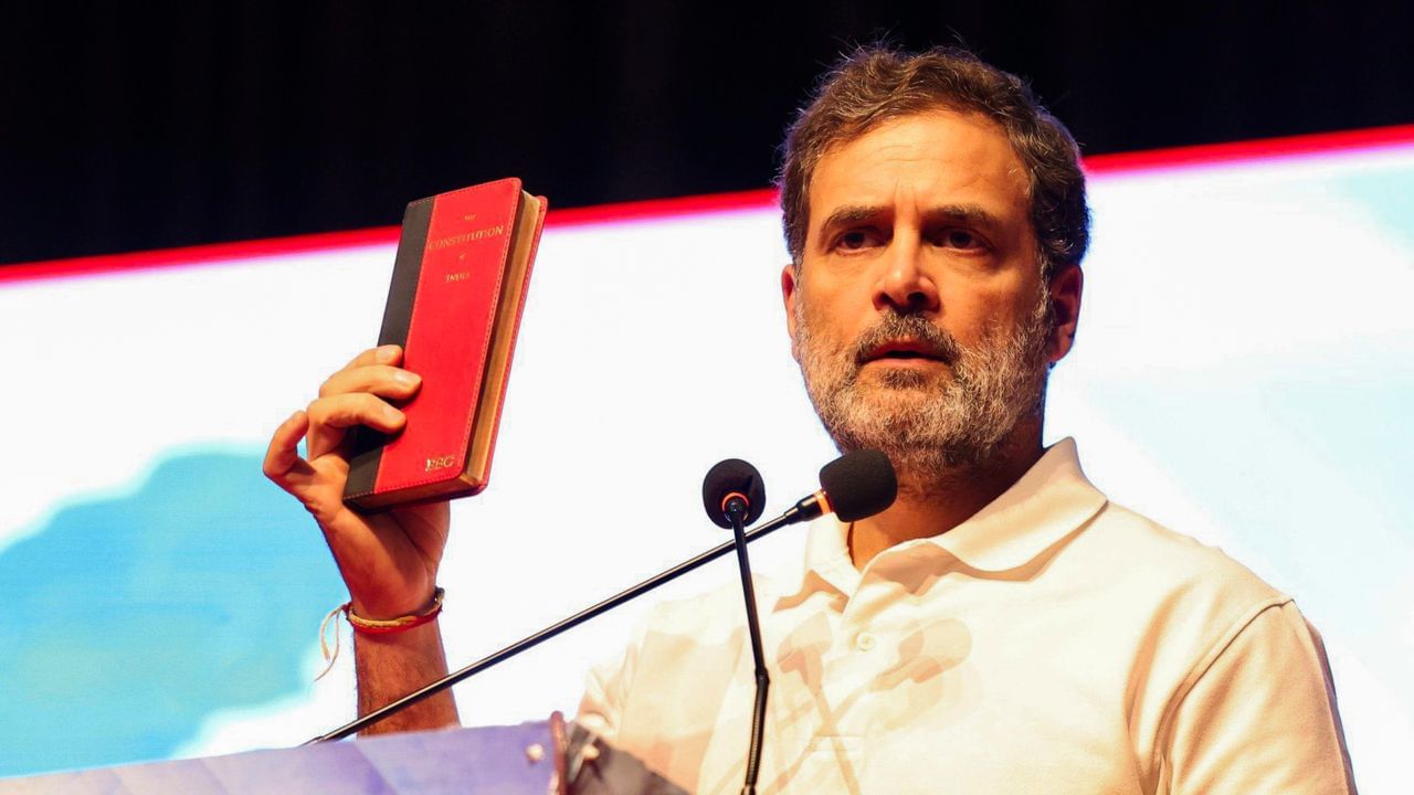 BJP slams Rahul Gandhi for ‘Narender surrender’ jibe, calls him ‘Pakistani propaganda leader’