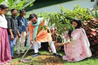 G Kishan Reddy Plants Saplings on the Occasion of World Environment Day